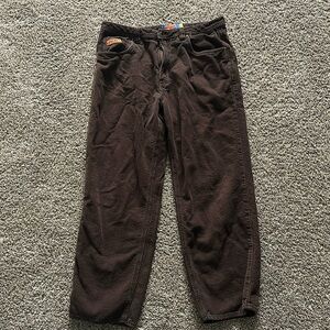 34” EMPYR Chocolate Brown Corduroy Pants
